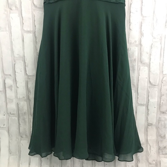 Maggy London Green Silk Halter Dress - Picture 6 of 10